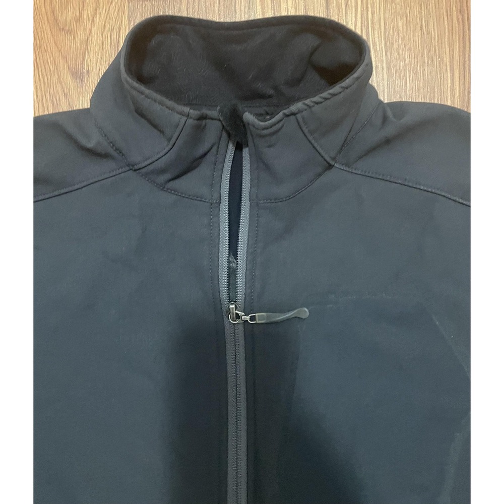 REI Co-op Softshell Jacket Mens Medium Full Zip Fleece Lined Hiking - Picture 3 of 10